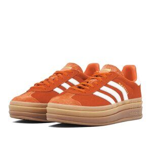 adidas - Gazelle Bold Shoes Collegiate Orange (Size: 10)